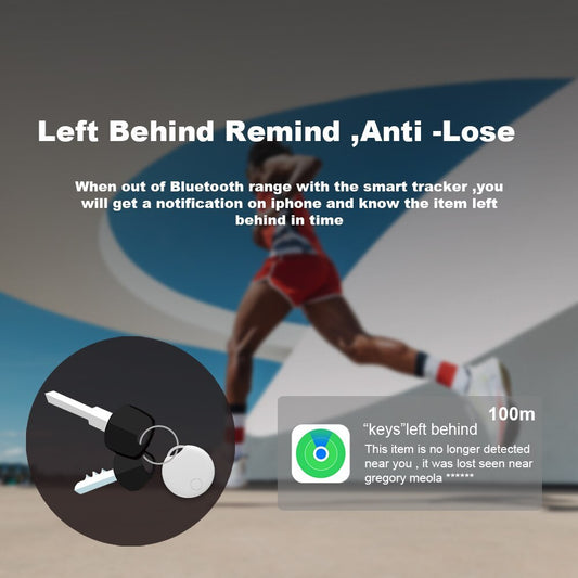 "Bluetooth GPS Tracker – Vind je Sleutels, Fiets, Portemonnee & Meer met 'Find My' App | iTag MFI Compatibel"